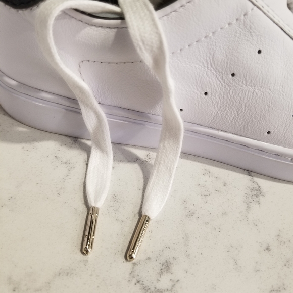 👟 TOMMY HILFIGER WHITE LEATHER SNEAKERS - Picture 5 of 15